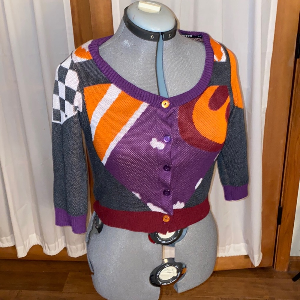 Elhoffer Design “galactic artist” Sabine from Rebels  & Ahsoka fitted cardigan